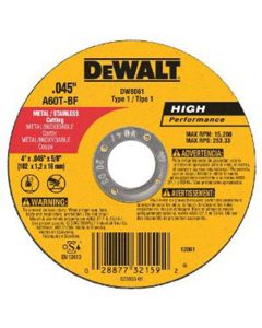 DWTDW8061 image(0) - DeWalt 4" GRINDING WHEEL