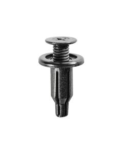 AVC18119 image(0) - AUVECO 18119 Push-Type Screw-Type with Open End Front and Rear Bumper Retainer, 20 mm Dia Head x 25 mm L Stem