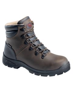 Avenger Work Boots Avenger Work Boots - Builder Series - Men's Boots - Steel Toe - IC|EH|SR - Brown/Black - Size: 6'5W