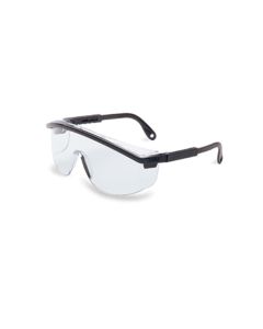 UVXS135 image(2) - Uvex Black Frame Clear Lens