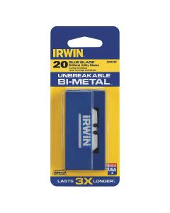Irwin Industrial BI-METAL RAZOR BLADES "BLUE BLADE" 20PK