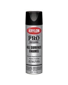 Krylon Enamel Paint Flat Black 15 oz.
