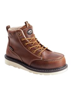 Avenger Work Boots Avenger Work Boots - Wedge Series - Women's Boots - Carbon Nano-Fiber Toe - IC|EH|SR - Tobacco/Tan - Size: 11M