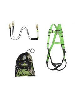 SRWV8252326 image(0) - PeakWorks PeakWorks - Contractor Kit: Harness, Lanyard, Mesh Bag