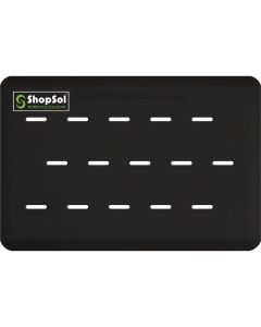 LDS1010671 image(0) - ShopSol Anti-Fatigue Mat Supreme Pro 3' x 2' Black 32LOTB
