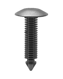 AVC14036 image(0) - AUVECO 14036 Single Head Rear Hood Seal Retainer, 3/4 in Dia Bottom Head, Nylon, Black