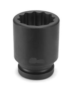 Grey Pneumatic SOC 2-3/8 1"D IMP 12PT DP BLK