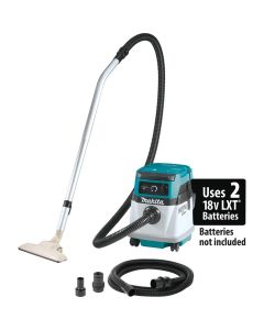 MAKXCV13Z image(0) - 18V X2 (36V) LXT&reg; Lith-Ion Cordless/Corded 4 Gallon HEPA Filter Dry Dust Extractor/Vacuum (Tool Only)