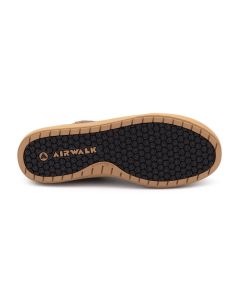 FSIAW7100-7EE image(1) - AIRWALK AIRWALK - VENICE - Men's Leather Chelsea Slip On - CT|EH|SF|SR - Buffalo Crazy Horse / Gum - Size: 7 - 2E - (Extra Wide)