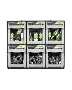 LEGA53000FZK1 image(0) - Legacy Manufacturing No Longer Available Flexzilla Pro High Flow Accessory Bin Kit, 1/4"