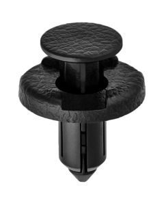 AVC20953 image(0) - AUVECO 20953 Push-Type with Drive Pin Front Bumper and Radiator Support Retainer, 20 mm Dia Head, Nylon, Black