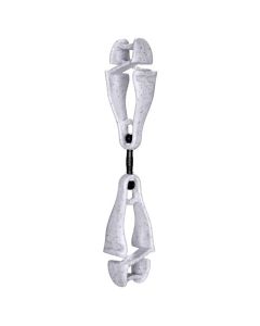 Ergodyne 3420 Granite Swivel Glove Clip Holder - Dual Clips
