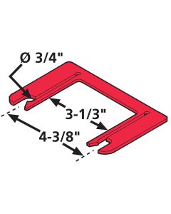 Specialty Products Company TNDM SHIM-VLVO/WHT 1/8" (6)