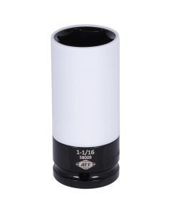 INT58009 image(0) - American Forge & Foundry AFF - Mag Wheel Protective Deep Impact Socket - 1/2" Drive - 1-1/16"