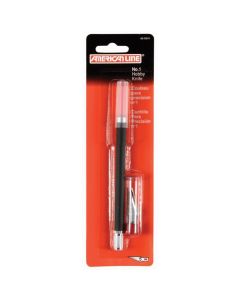 ASR66-0541 image(0) - American Safety Razor #1 Hobby Knife with 5 Blades