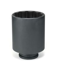 Grey Pneumatic 1-1/2" Dr x 4" Deep 12 Pt