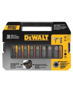 DeWalt 10pc 3/8" Socket Set