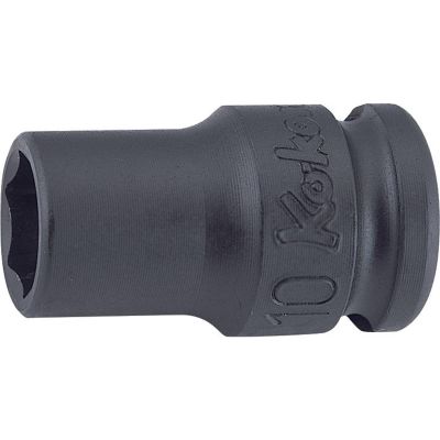 KKN13401M-9 image(0) - Ko-ken USA 13401M-9 3/8 Sq. Dr. Socket 9mm 6 point Length 32mm Thin walled