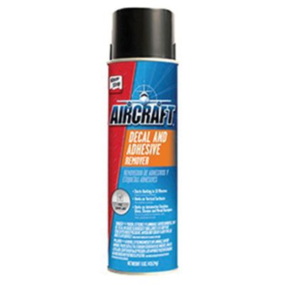 KSPEAD909 image(0) - Klean Strip Aircraft EAD909 Decal and Adhesive Remover, 15 oz Aerosol Can, Water White, Liquid