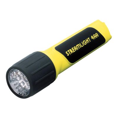 STL68202 image(0) - Streamlight 4AA LED - Alkaline Batteries - Clam - Yellow