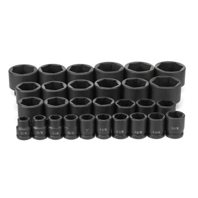 GRE8029 image(0) - Grey Pneumatic 3/4" Dr. 29 Piece Fractional Master Set 3/4-2-1/2"