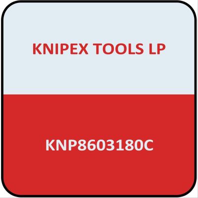 KNP8603180C image(1) - KNIPEX 7" Pliers Wrench Carded