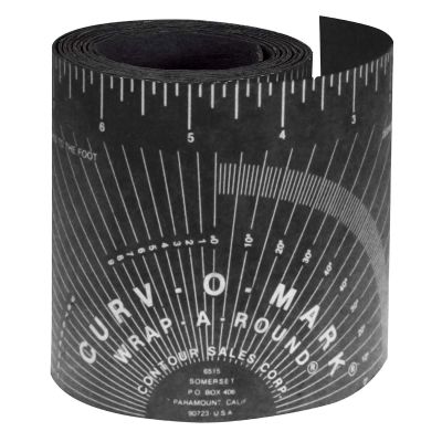 SRW14754 image(0) - Jackson Safety X-Large Wrap-A-Round Pipe Ruler - Black