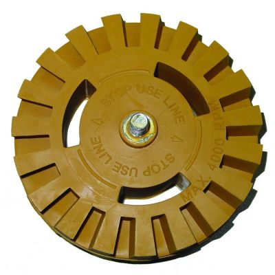 TRP6673 image(0) - Transtar Autobody Products 6673 - Transtar Stripe Removal Tractor Wheel - 4000 RPM - Rubber