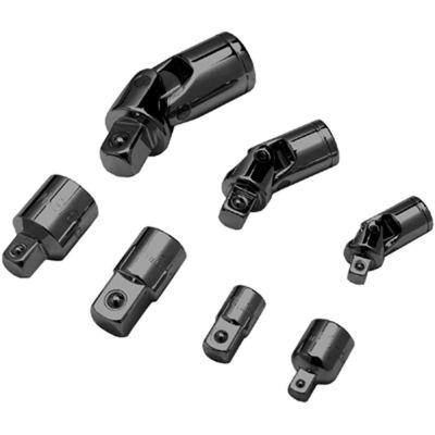 WLMW30937 image(1) - Wilmar Corp. / Performance Tool 7 Piece Impact Universal Joint & Adapter