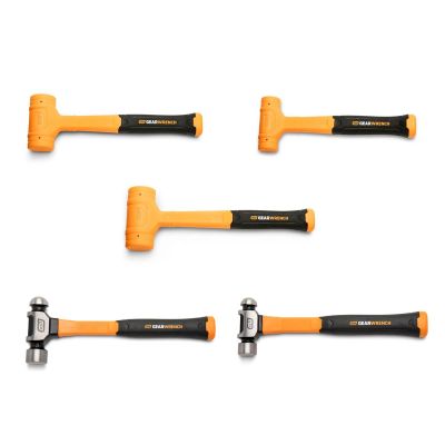 KDTGWH5PCDB image(0) - GEARWRENCH 5 Piece Dead Blow Hammer Set