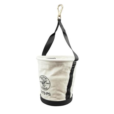 KLE5172PS image(0) - Klein Tools Heavy-Duty Tapered Wall Bucket 15 Pocket