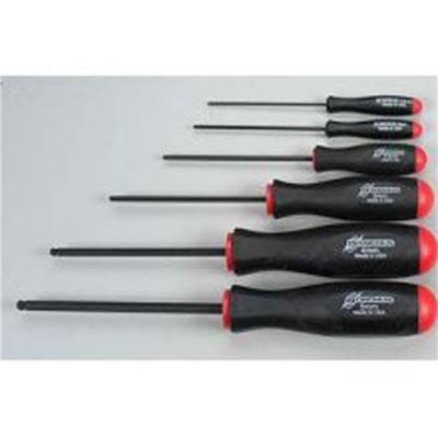 BND10686 image(1) - Bondhus Corp. 6pc Set BallDrv ScwDrs 1.5-5M