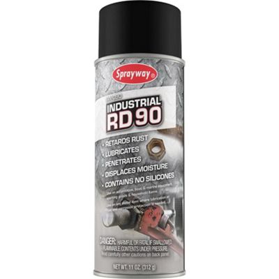 SWI90 image(0) - Sprayway Inc. SW090 Industrial Spray Lubricant, 16 oz Aerosol Can, Gas, Amber