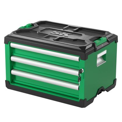 SKTSK03142 image(0) - S K Hand Tools 3-Drawer Modular Stackable Tool Box