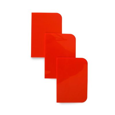 CTW9106 image(0) - CTW International Plastic Red Standard Spreaders, 100/carton