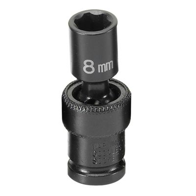 GRE908UMS image(0) - Grey Pneumatic 1/4" Surface Drive x 8mm Standard Universal Socket