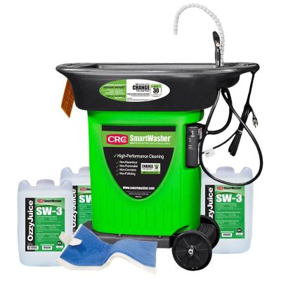 CRC14744 image(0) - CRC Industries SmartWasher SW-323 Mobile Parts Washer Kit 110v 1X1Kit