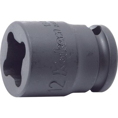 KKN13400-12WN image(0) - Ko-ken USA 13400-12WN 3/8 Sq. Dr. Socket 12mm 4 point Length 32mm Weld Nut