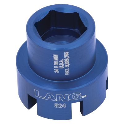 KAS524 image(0) - Lang Tools (Kastar) 524 - Dual Ford Fuel Filter Socket
