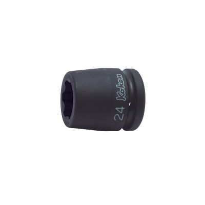 KKN16410M-17 image(0) - Ko-ken USA 16410M-17 3/4 Sq. Dr. Socket 17mm Surface Drive Length 50mm