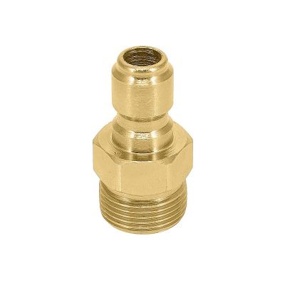 LEGPW3491 image(1) - Flexzilla Quick-Connect Plug, 3/8" Body x M22 Male, Steel