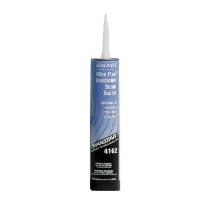 TRP4162 image(0) - Transtar Autobody Products 4162 - Ultra Flex Brushable Seam Sealer - 11 oz Cartridge - Gray - Liquid