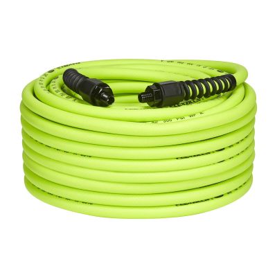LEGHFZP38100YW2 image(0) - Legacy Manufacturing Flexzilla Pro Air Hose, 3/8" x 100', 1/4" MNPT Fittings