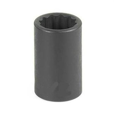 GRE1116M image(0) - Grey Pneumatic 3/8" Drive x 16mm 12 Point Standard Socket