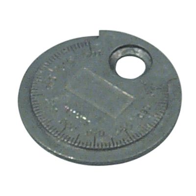 LIS67870 image(1) - Lisle SPARK PLUG GAUGE COIN TYPE .020 TO .100IN.