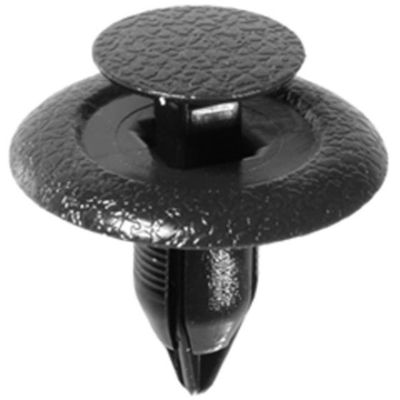 AVC18206 image(0) - AUVECO 18206 Push-Type with Drive Pin Retainer, 18 mm Dia Head x 12 mm L Stem x 6 mm Hole, Nylon, Gray