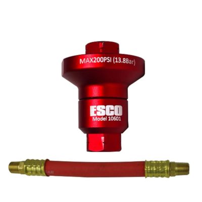ESC10601K image(1) - ESCO Air Pressure Reducer With 6" Whip-Hose For Air/Hydraulic Equipment