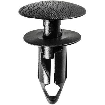 AVC19615 image(0) - AUVECO 19615 Push-Type with Closed End Rear Bumper Cover Retainer, 20 mm Dia Head x 21 mm L Stem, Nylon, Black