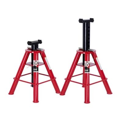 INT3309B image(0) - American Forge & Foundry Jack Stands - 10 Ton Capacity - Pin Style - Medium Lift - Pair