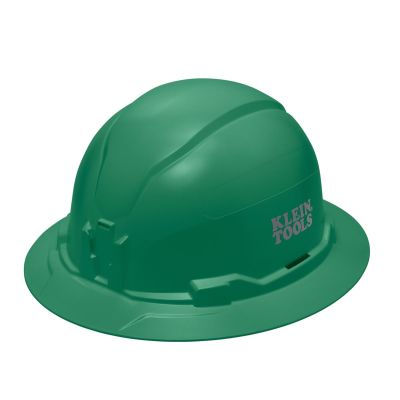 KLE60930 image(0) - Klein Tools Hard Hat, Non-Vented, Full Brim Style, High Visibility Orange